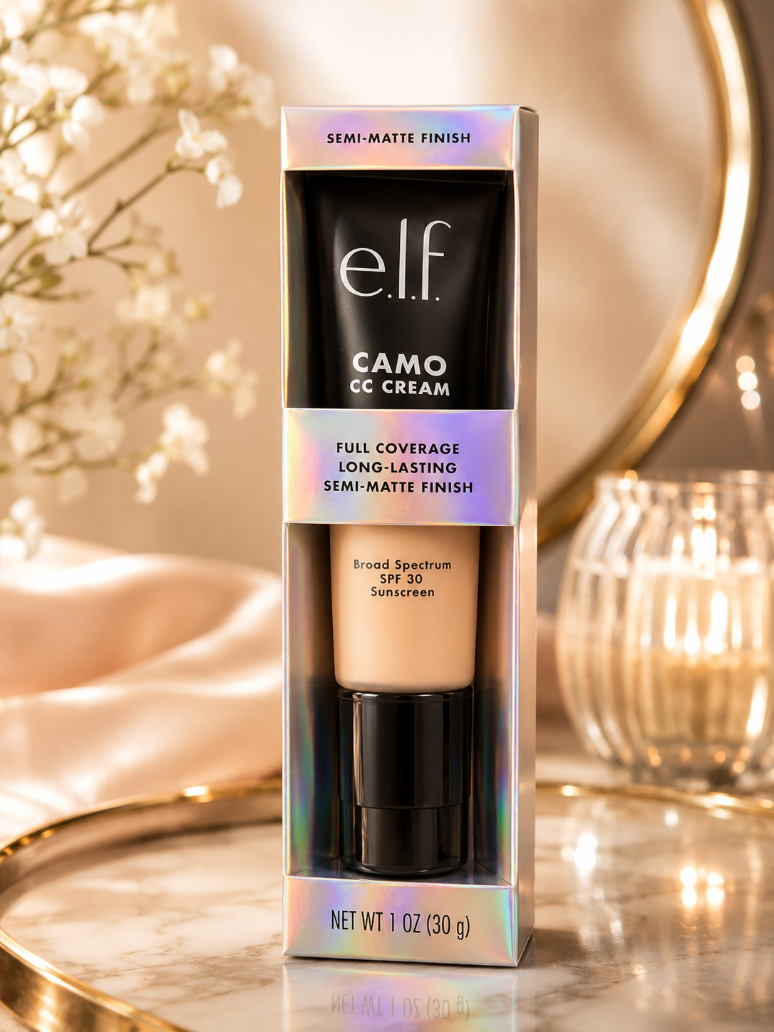 e.l.f. Camo CC Cream, Light 240 W, 1 fl oz