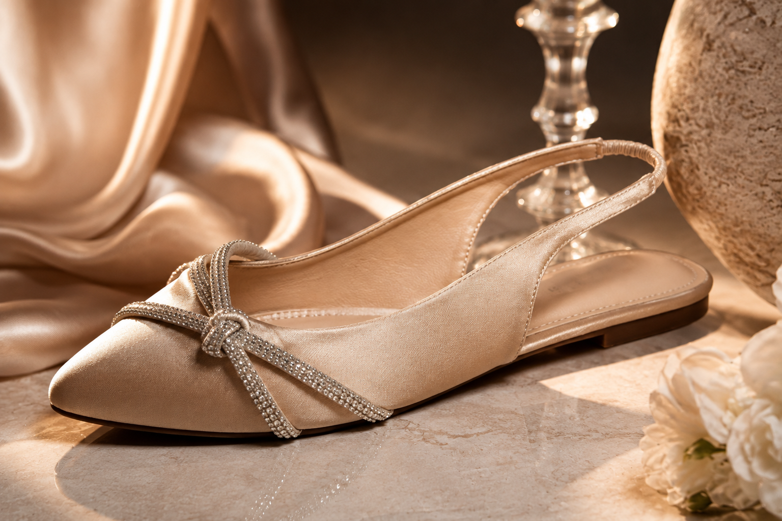 Satin Formal Flats by Journee Collection