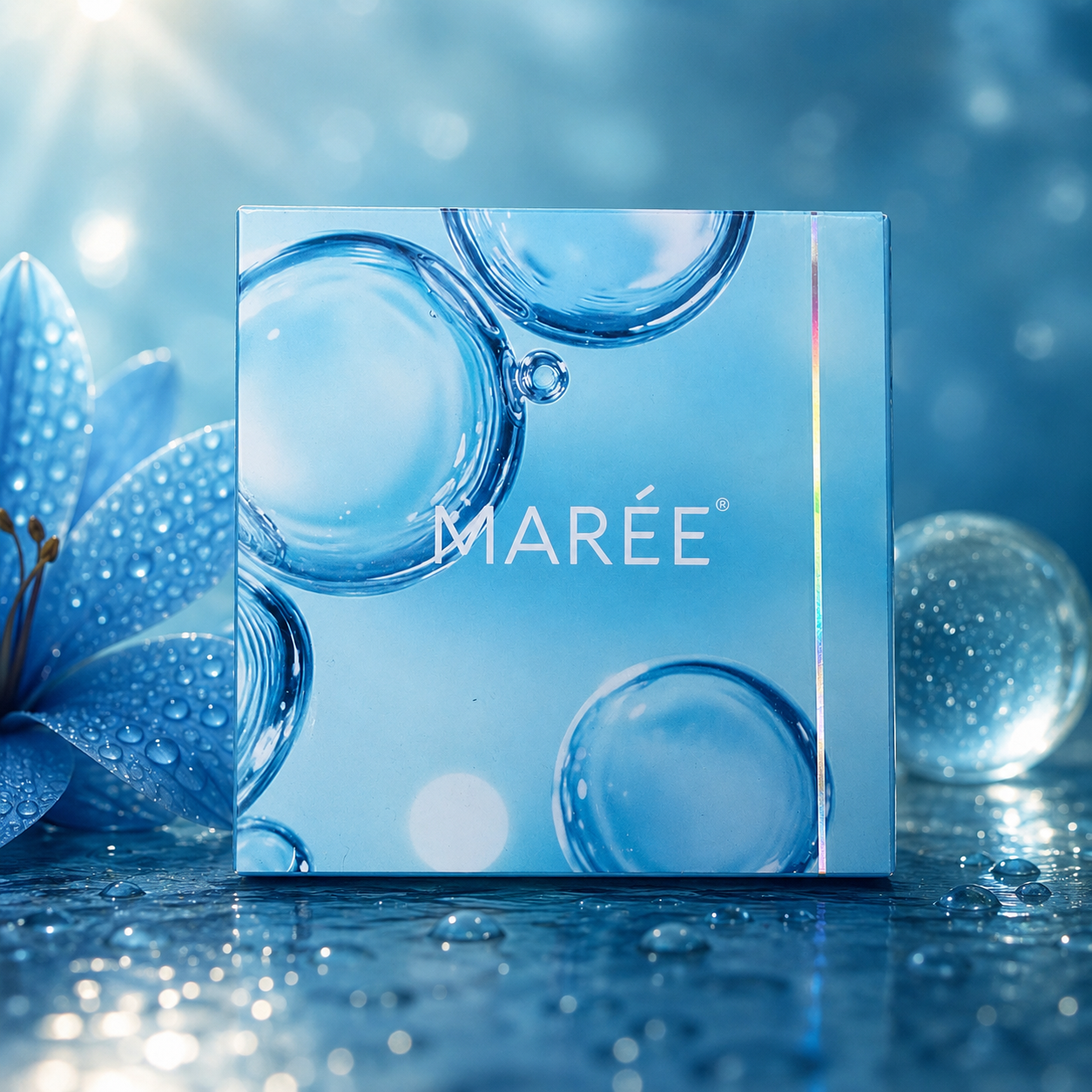 MAREE Eye Gels - Cooling Pads Under Eye Patches for Puffy Eyes and Dark Circles with Collagen & Hyaluronic Acid - Anti Wrinkles Under Eye Masks Skincare Treatment for Puffiness