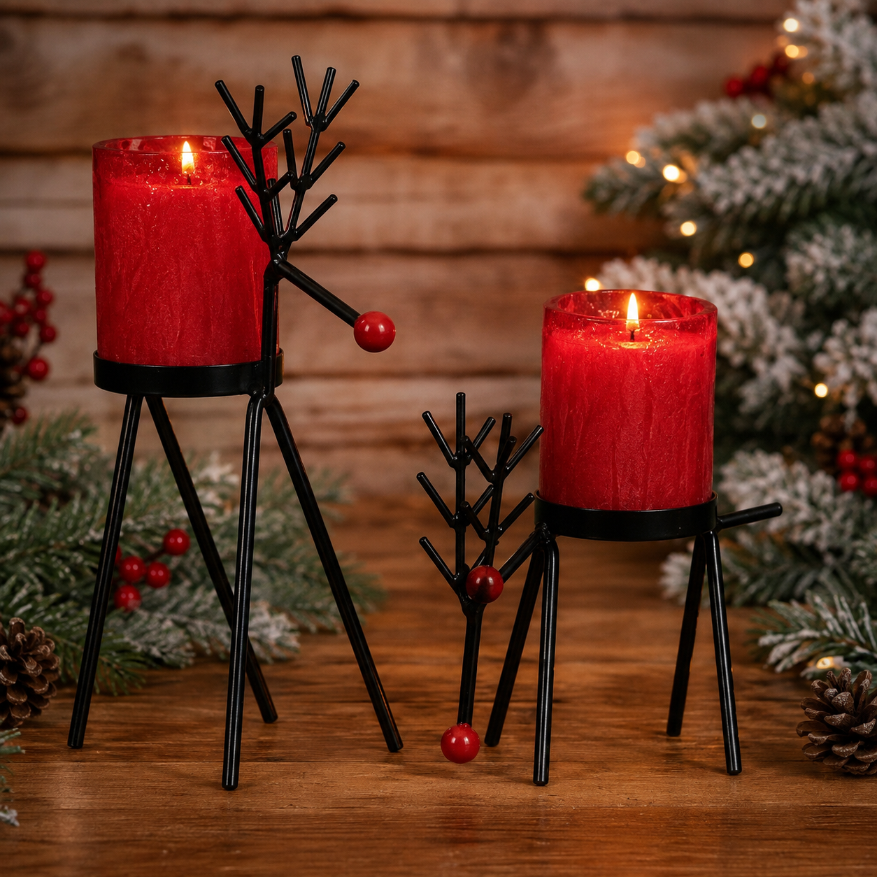 Scented Candle with Glass Holder